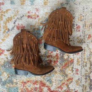 Smoky Mountain Fringe Toddler Cowgirl Boots